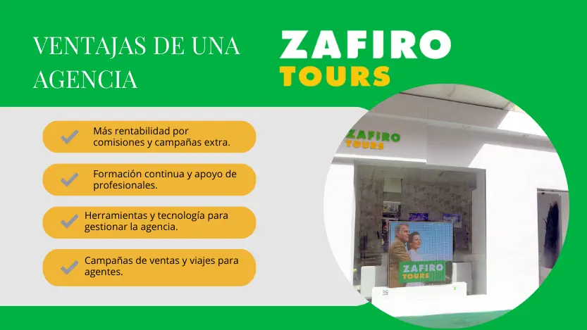 En este momento estás viendo Ventajas de pertenecer a la red de franquicias Zafiro Tours