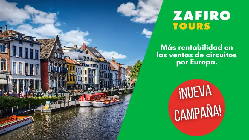En este momento estás viendo Zafiro Tours incentiva las ventas de circuitos por Europa