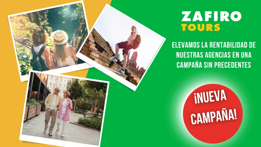En este momento estás viendo Zafiro Tours eleva la rentabilidad de sus agencias en una campaña sin precedentes